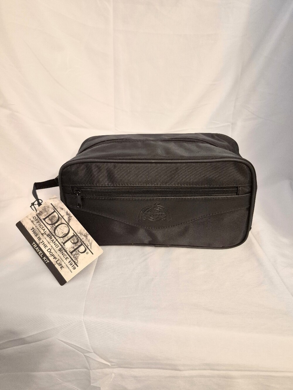 Genuine Dopp Men’s Black Travel Kit Bag